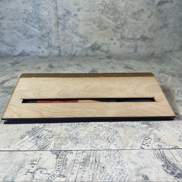 Samsaara Clutch Purse Ensemble - Mod Hex & Birch Wood - Picture 5 of 16